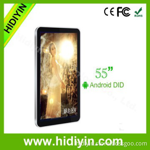 55" 3g advertising player network standing